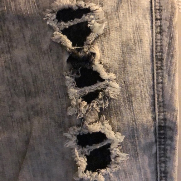 Grey Ripped Jeans - Picture 4 of 6